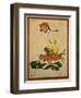 Playful English Illustration of Cats and Duck by Cecil Aldin, Ca. 1910.-Cecil Aldin-Framed Art Print