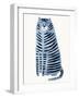 Playful Feline - Stripes-Kristine Hegre-Framed Giclee Print