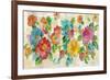 Playful Floral Trio I-Silvia Vassileva-Framed Art Print