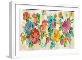 Playful Floral Trio I-Silvia Vassileva-Framed Art Print