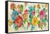 Playful Floral Trio I-Silvia Vassileva-Framed Stretched Canvas