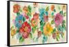 Playful Floral Trio I-Silvia Vassileva-Framed Stretched Canvas