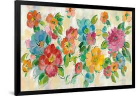 Playful Floral Trio I-Silvia Vassileva-Framed Art Print