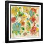 Playful Floral Trio II-Silvia Vassileva-Framed Art Print