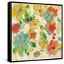 Playful Floral Trio II-Silvia Vassileva-Framed Stretched Canvas