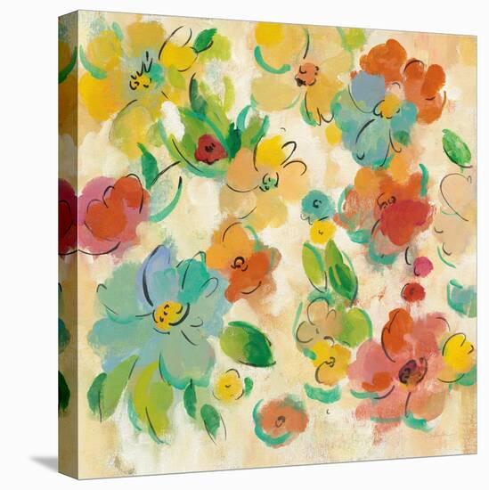 Playful Floral Trio II-Silvia Vassileva-Stretched Canvas