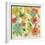 Playful Floral Trio II-Silvia Vassileva-Framed Art Print