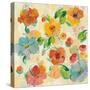 Playful Floral Trio III-Silvia Vassileva-Stretched Canvas