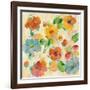 Playful Floral Trio III-Silvia Vassileva-Framed Art Print