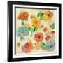 Playful Floral Trio III-Silvia Vassileva-Framed Art Print