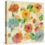 Playful Floral Trio III-Silvia Vassileva-Stretched Canvas