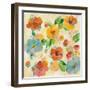 Playful Floral Trio III-Silvia Vassileva-Framed Art Print