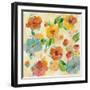 Playful Floral Trio III-Silvia Vassileva-Framed Art Print