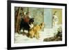 Playful Friends-Charles Van Den Eycken-Framed Giclee Print