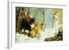 Playful Friends-Charles Van Den Eycken-Framed Giclee Print