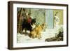 Playful Friends-Charles Van Den Eycken-Framed Giclee Print