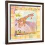 Playful Giraffe-Robbin Rawlings-Framed Art Print