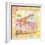 Playful Giraffe-Robbin Rawlings-Framed Art Print