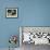 Playful Kittens-Julius Adam-Framed Giclee Print displayed on a wall
