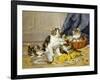 Playful Kittens-Daniel Merlin-Framed Giclee Print