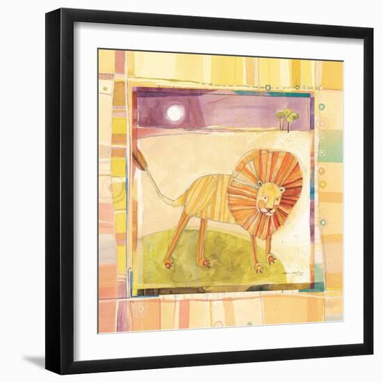 Playful Lion-Robbin Rawlings-Framed Art Print