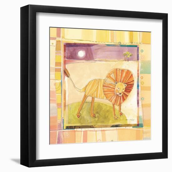 Playful Lion-Robbin Rawlings-Framed Art Print