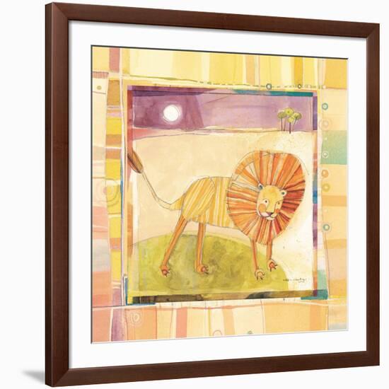 Playful Lion-Robbin Rawlings-Framed Art Print