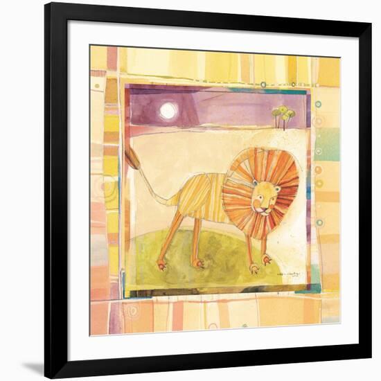 Playful Lion-Robbin Rawlings-Framed Art Print