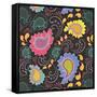 Playful Paisley I-Patty Young-Framed Stretched Canvas