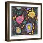 Playful Paisley I-Patty Young-Framed Art Print