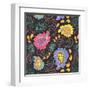 Playful Paisley I-Patty Young-Framed Art Print