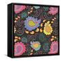 Playful Paisley II-Patty Young-Framed Stretched Canvas
