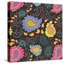 Playful Paisley II-Patty Young-Stretched Canvas
