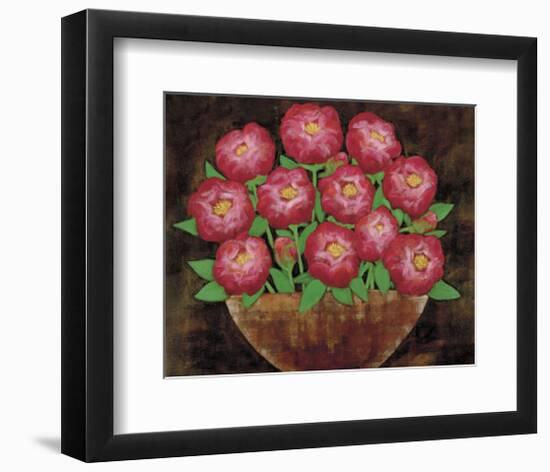 Playful Peonies-Rachel Rafferty-Framed Art Print