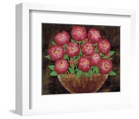 Playful Peonies-Rachel Rafferty-Framed Art Print