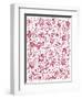 Playful Pink Flowers-Carla Martell-Framed Giclee Print