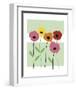 Playful Poppies-Muriel Verger-Framed Art Print