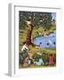 Playful Pranks at the Pond-Sheila Lee-Framed Giclee Print