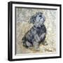 Playful Pup IX-Carol Dillon-Framed Art Print