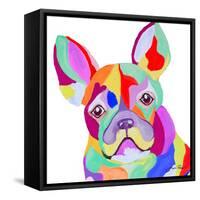 Playful Pup-Gina Ritter-Framed Stretched Canvas