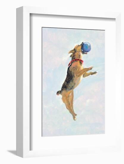 Playful Pups I-Debbie Nicholas-Framed Photographic Print