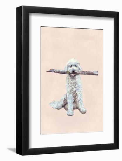 Playful Pups II-Debbie Nicholas-Framed Photographic Print