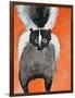 Playful Skunk-Madelaine Morris-Framed Art Print