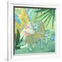 Playful Zebra-Elizabeth Medley-Framed Art Print