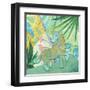 Playful Zebra-Elizabeth Medley-Framed Art Print