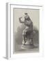 Playfulness, a Statuette in the British Institution-null-Framed Giclee Print