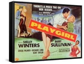 Playgirl, 1954-null-Framed Stretched Canvas