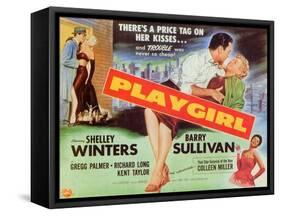 Playgirl, 1954-null-Framed Stretched Canvas