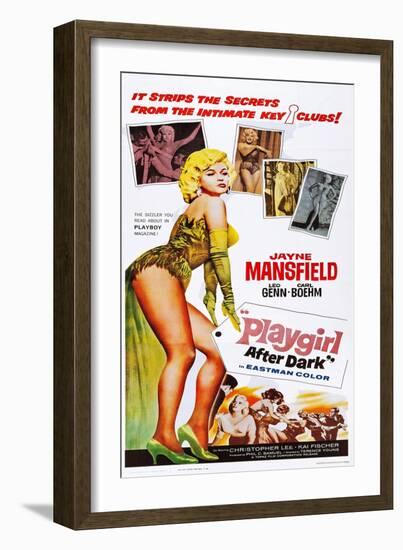 Playgirl after Dark-null-Framed Art Print