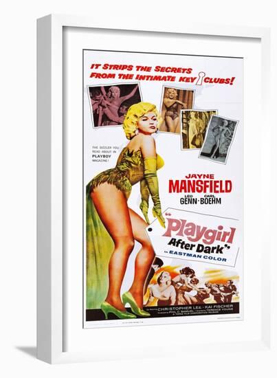 Playgirl after Dark-null-Framed Art Print